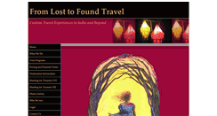 Desktop Screenshot of fromlosttofoundtravel.com